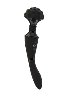 Wibrator - Shiatsu Bendable Massager Wand Vive Czarny | 100% ORYGINAŁ| DYSKRETNA PRZESYŁKA